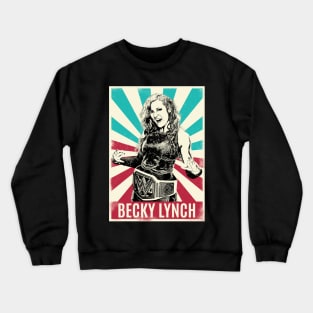 Vintage Retro Becky Lynch Crewneck Sweatshirt